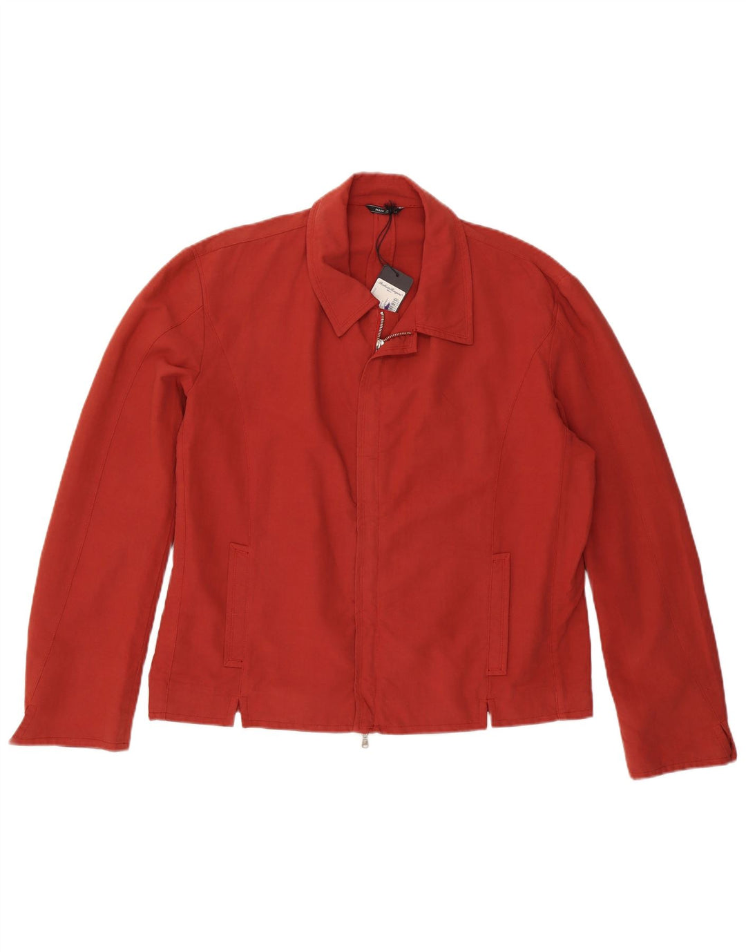 Giacca Utility Uomo Roberto Biagini IT 54 2XL Rosso Cotone