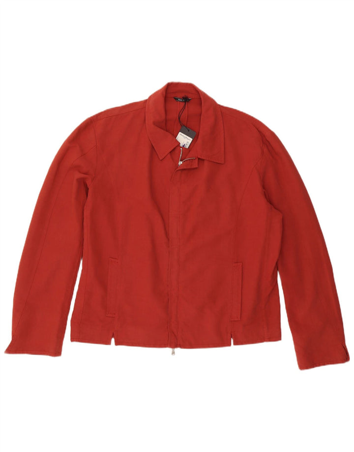 Giacca Utility Uomo Roberto Biagini IT 54 2XL Rosso Cotone