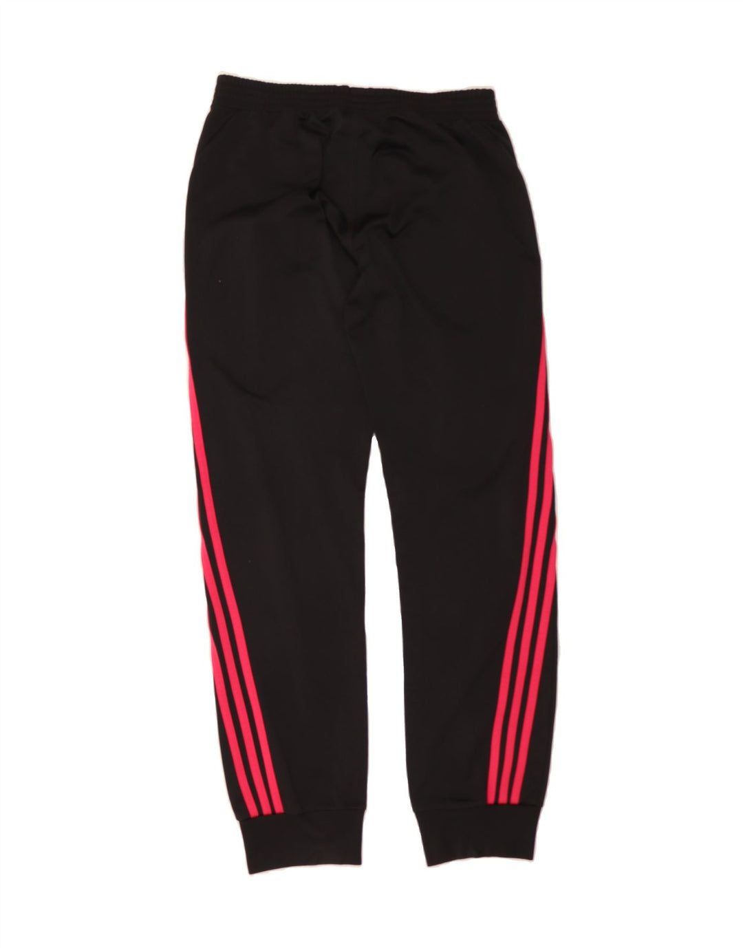ADIDAS Womens Tracksuit Trousers Joggers UK 14 Medium  Black Polyester Vintage Adidas and Second-Hand Adidas from Messina Hembry 