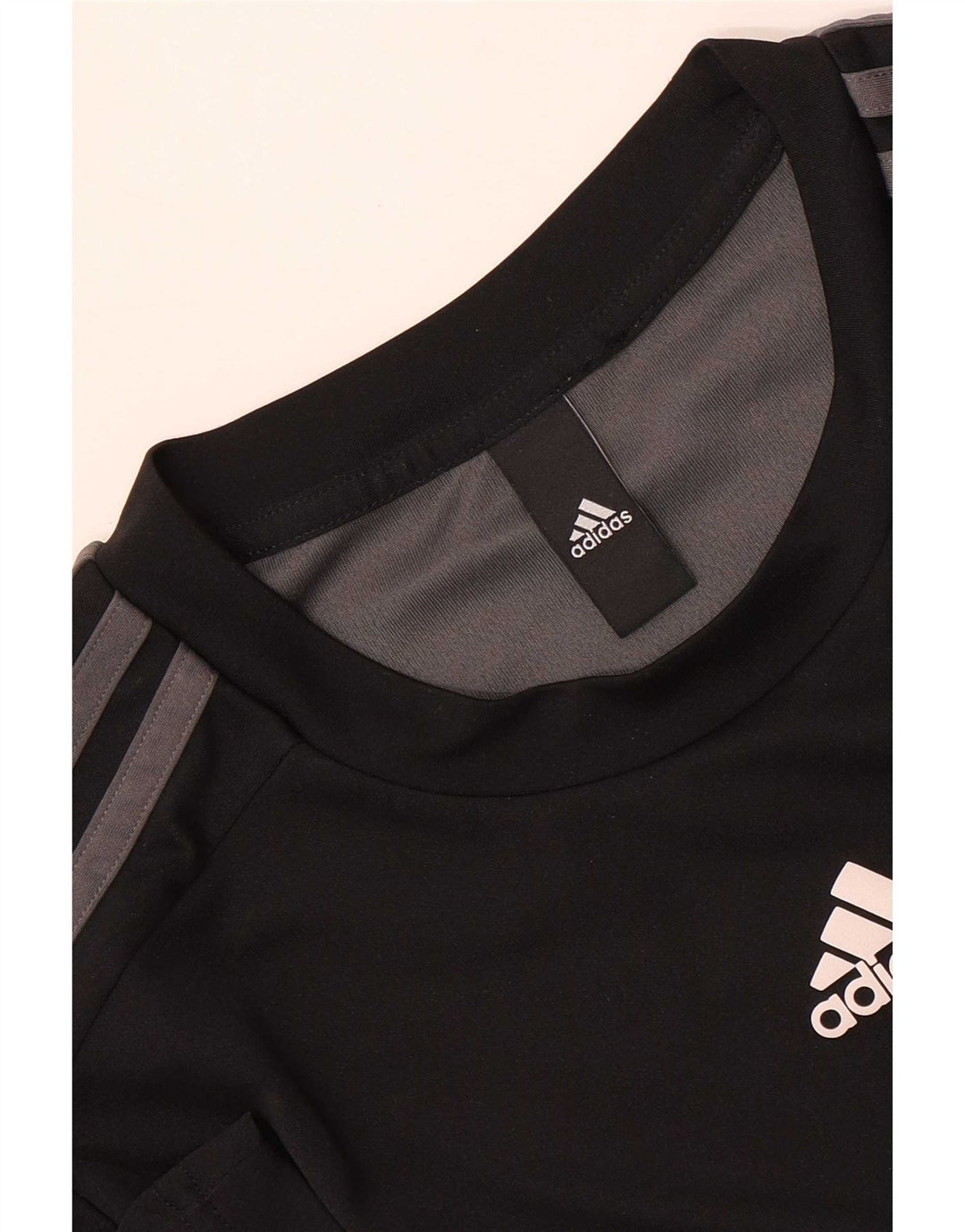 T-shirt Adidas da uomo Top Medium Black Colourblock