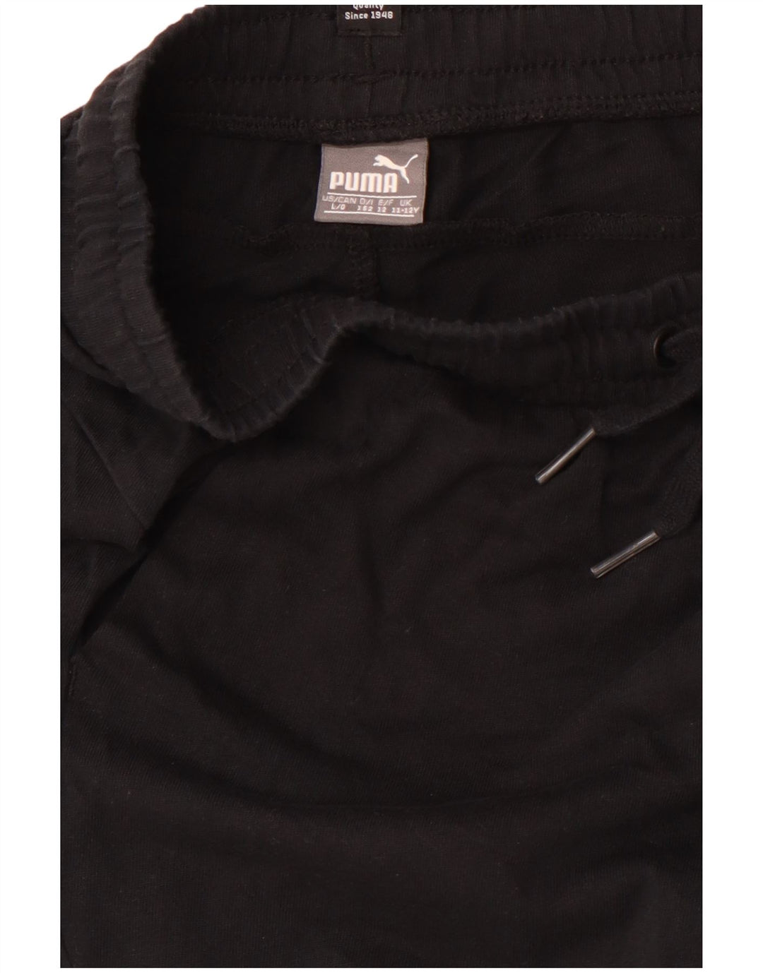 Pantaloncini sportivi con grafica PUMA da ragazzo 11-12 anni neri