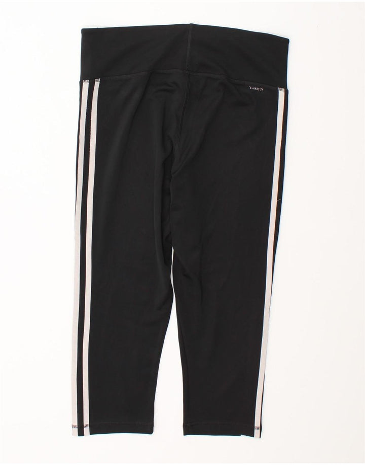 Leggings Adidas Climalite Capri da donna UK 12/14 Poliestere nero medio