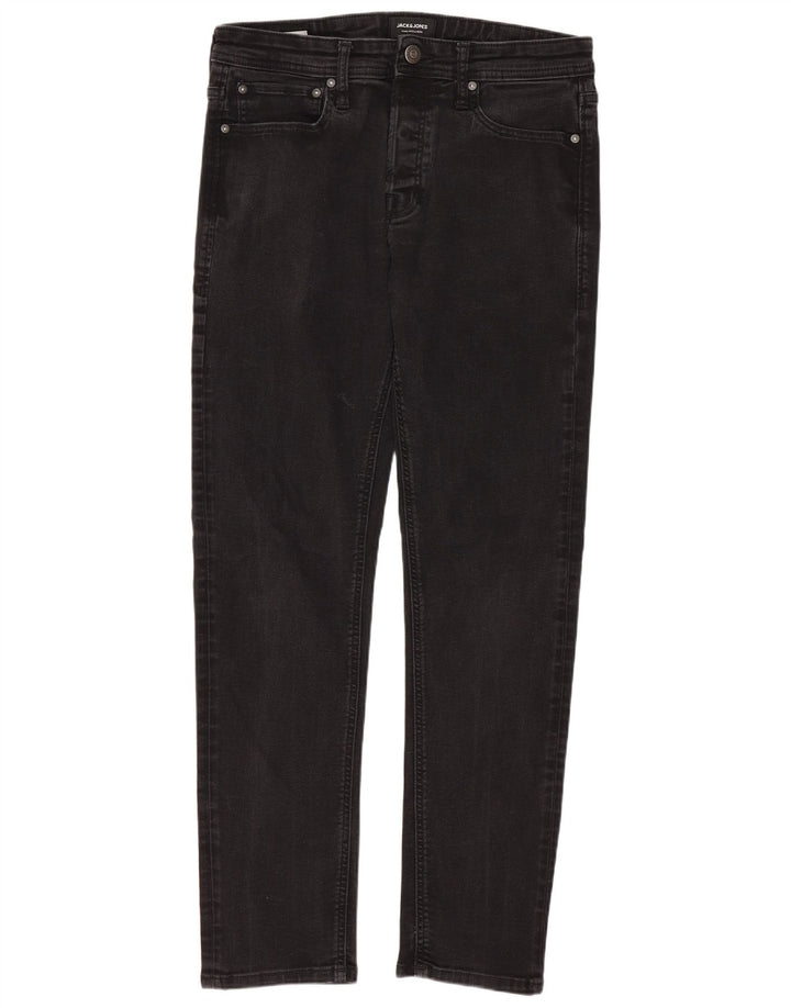 Jeans slim da uomo Jack & Jones W32 L32 cotone nero