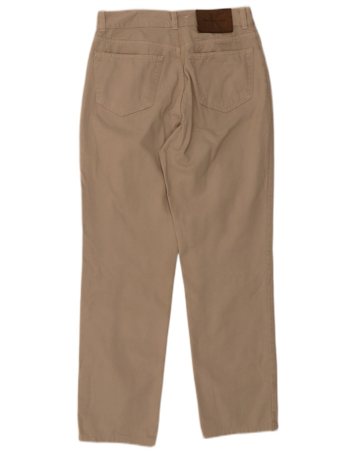 CALVIN KLEIN Mens Tapered Jeans W28 L28 Beige
