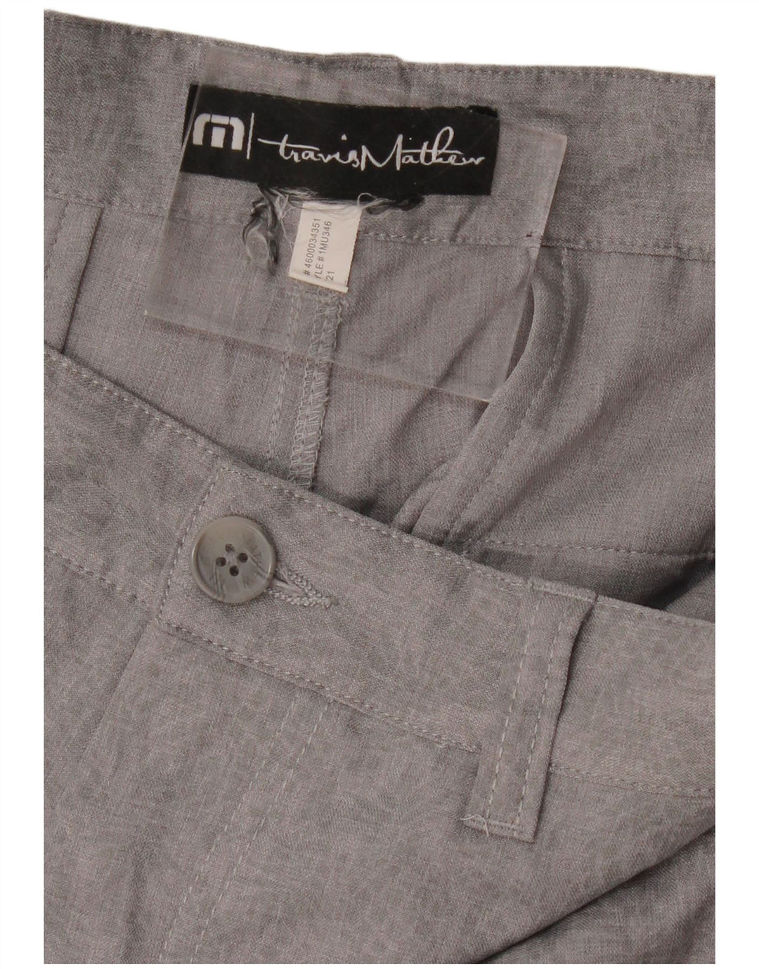 Pantaloncini chino da uomo Travis Mathew W34 grande grigio floreale