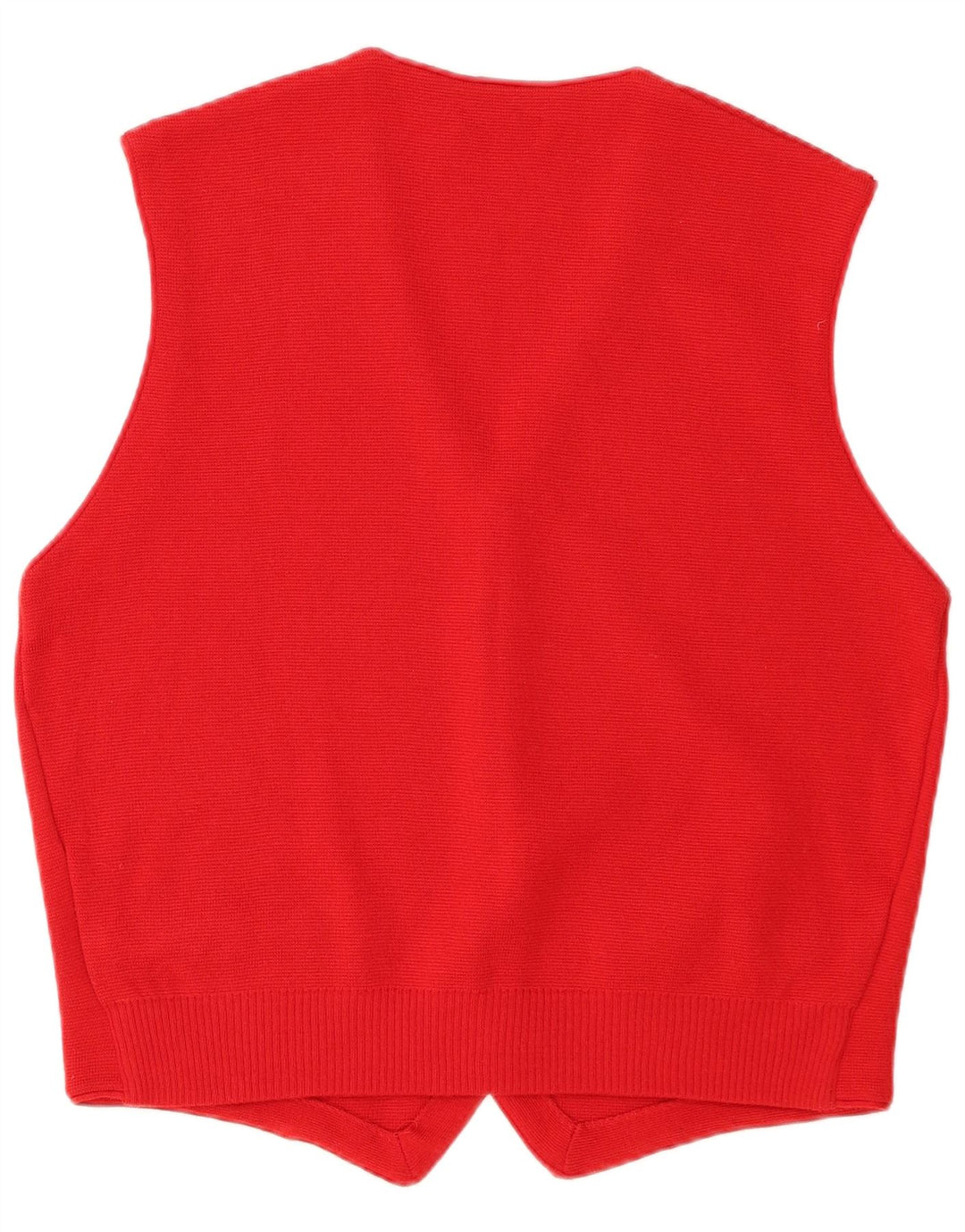 Gilet Uomo Bramante Rosso Medio Lana Merino