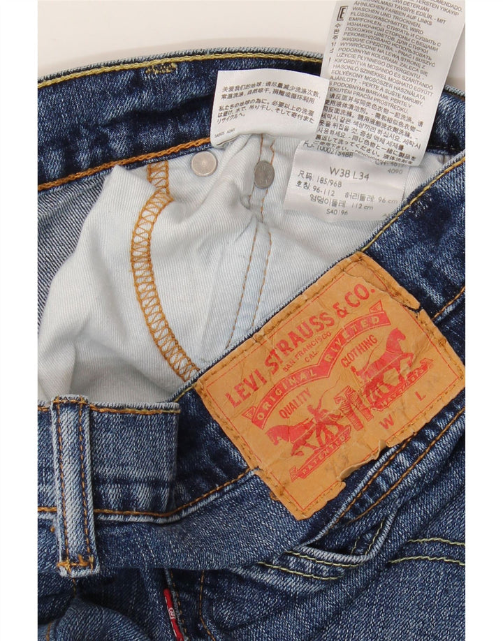 Levi's Uomo 518 Jeans dritti W38 L29 Cotone blu