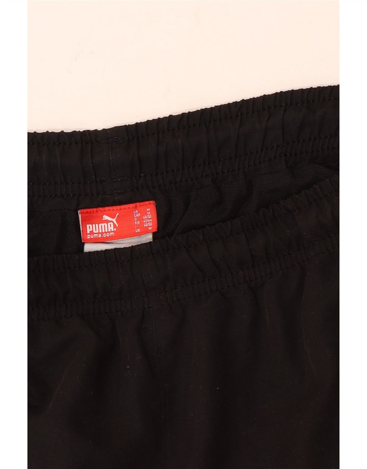 Pantaloncini sportivi da uomo Puma Graphic Bermuda medi neri