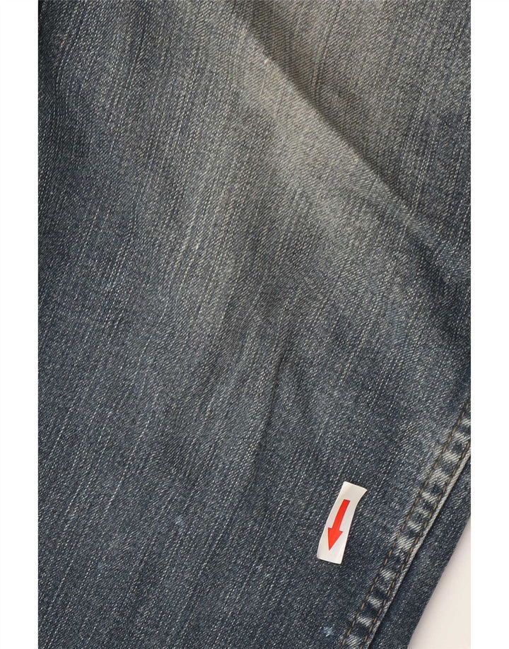 Jeans dritti elasticizzati Texas da uomo Wrangler W33 L30 cotone blu
