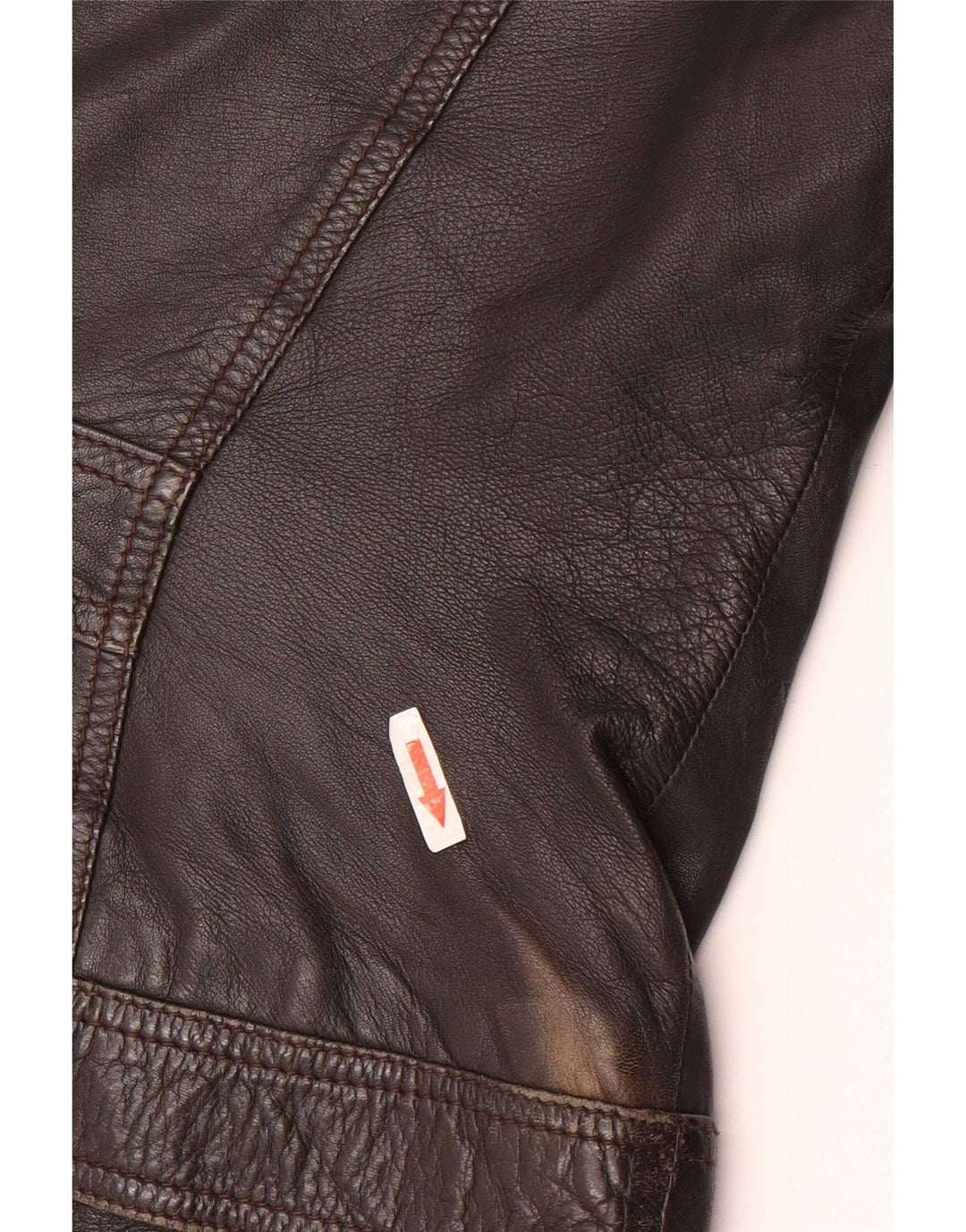 Giacca in pelle con cappuccio da donna Street One UK 14 Pelle marrone medio