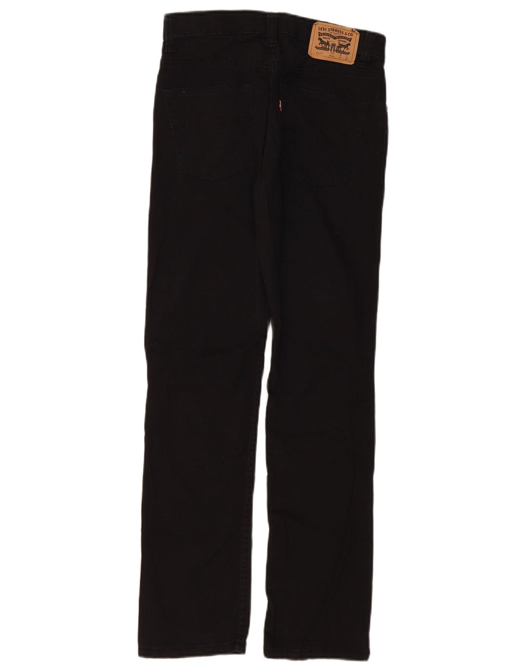 LEVI'S Jeans 511 Slim da bambino 13-14 anni W27 L29 Cotone nero