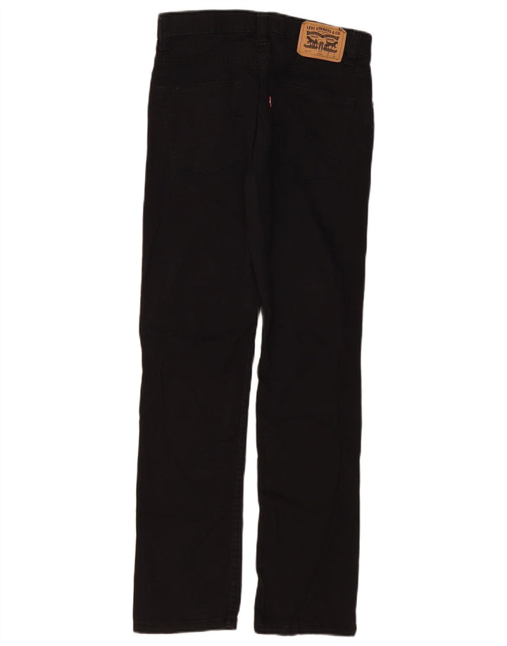 LEVI'S Jeans 511 Slim da bambino 13-14 anni W27 L29 Cotone nero