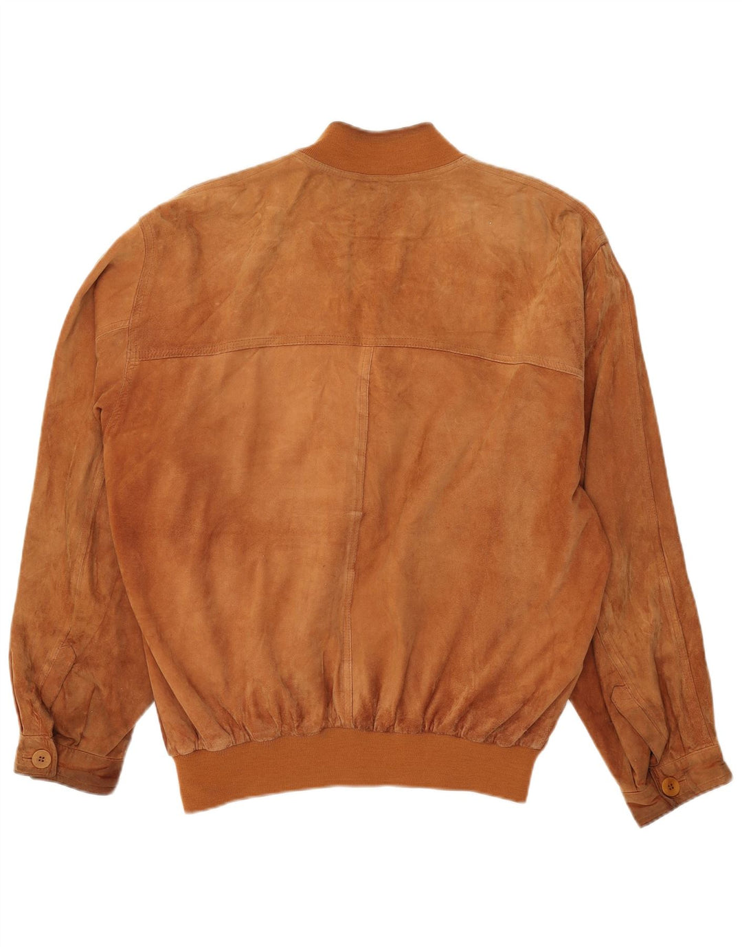 Piellini Bomber Uomo in Pelle Scamosciata IT 56 3XL Beige