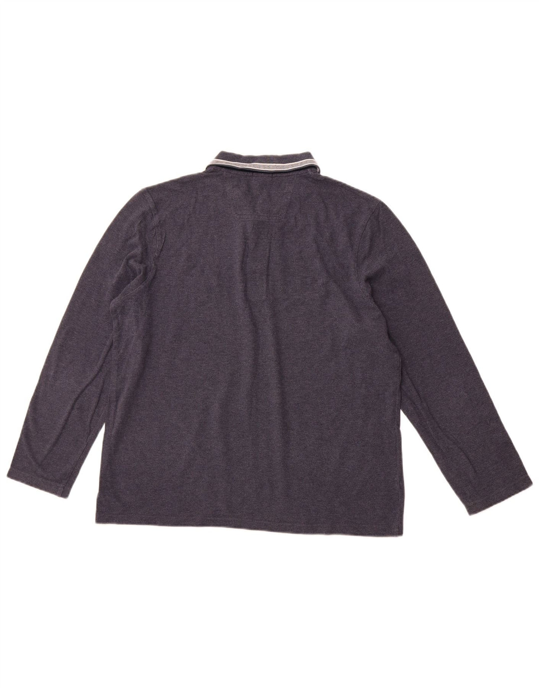 Polo HUGO BOSS da uomo a maniche lunghe vestibilità regolare XL in cotone blu navy