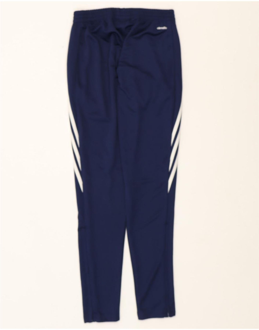 Pantaloni da tuta ADIDAS Climalite da uomo piccoli in poliestere blu navy