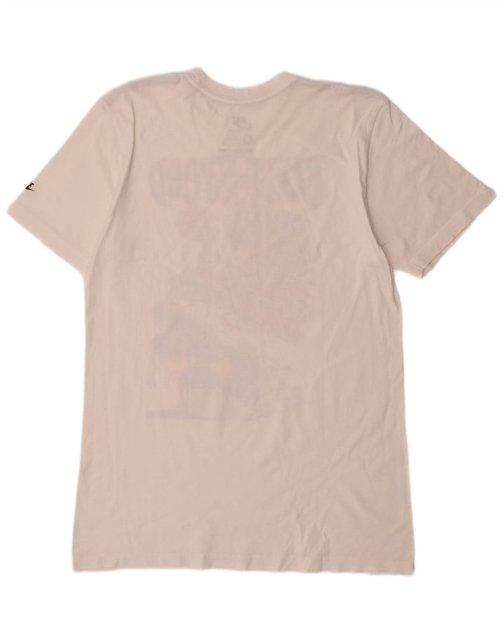 T-shirt grafica Nike da uomo con vestibilità regolare, colore bianco medio