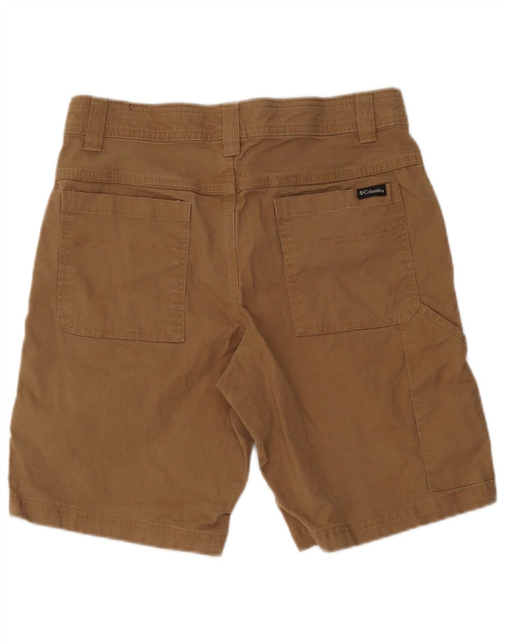 Pantaloncini cargo da uomo Columbia W30 cotone beige medio