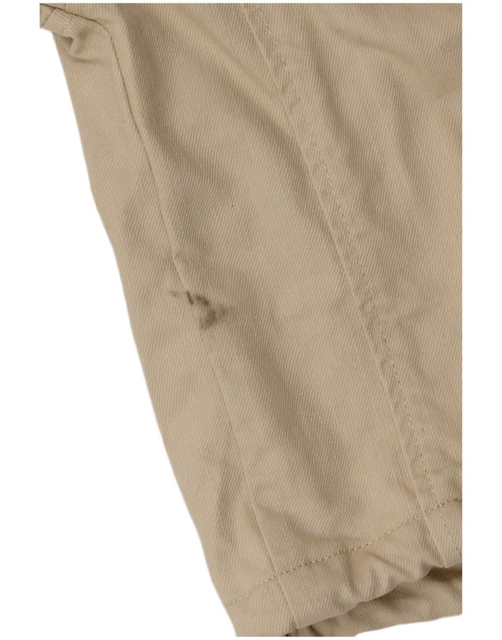 Giacca utilitaria oversize corta da donna Superdry UK 8 Small Cotone beige