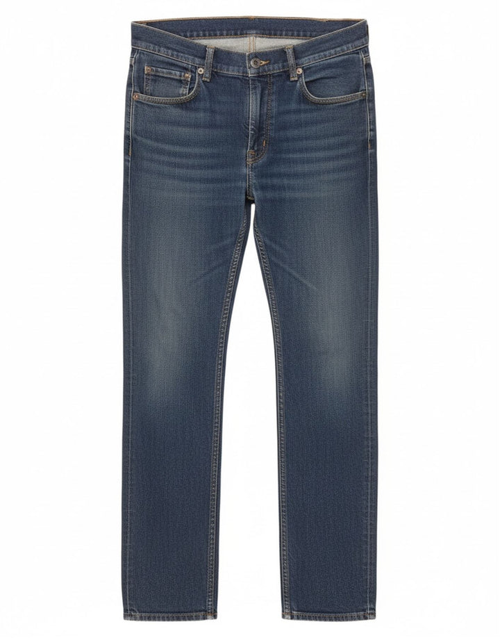 Jeans slim da uomo economici Monday W33 L32 Blu