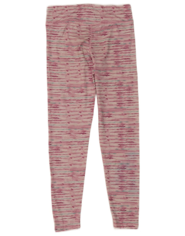 Leggings per ragazze Eddie Bauer 14-15 anni XL poliestere a righe rosa