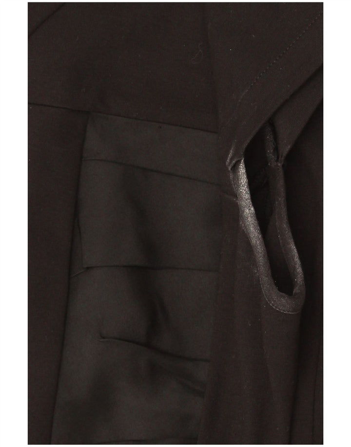 Abito tubino da donna Ted Baker taglia 2 piccolo in viscosa nera