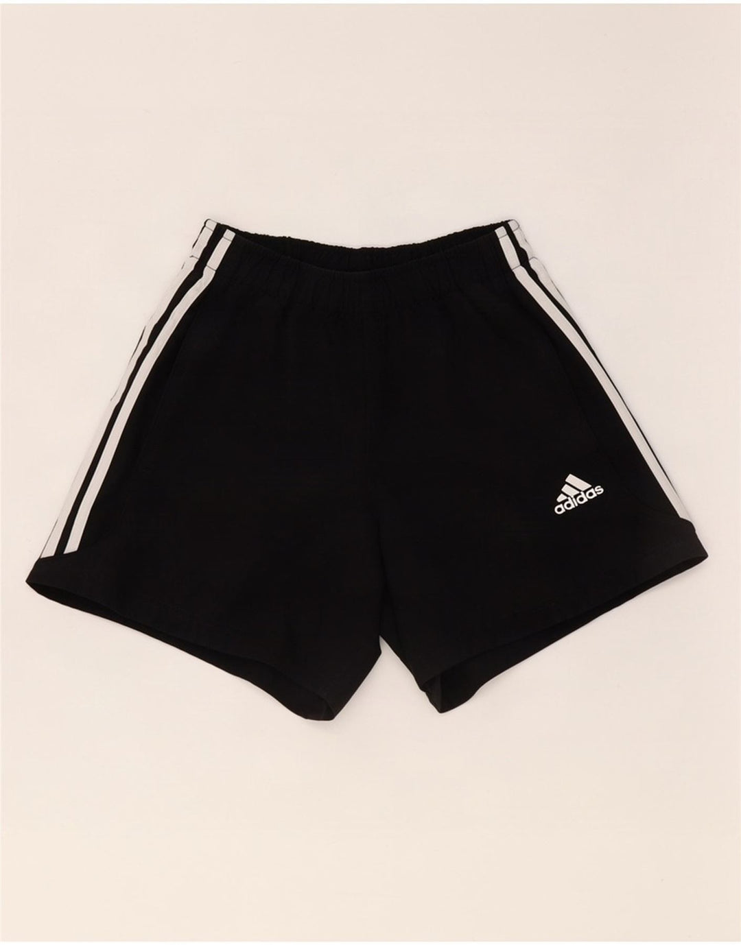 Pantaloncini sportivi Adidas Climalite da uomo piccoli in poliestere nero