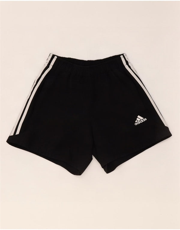 Pantaloncini sportivi Adidas Climalite da uomo piccoli in poliestere nero