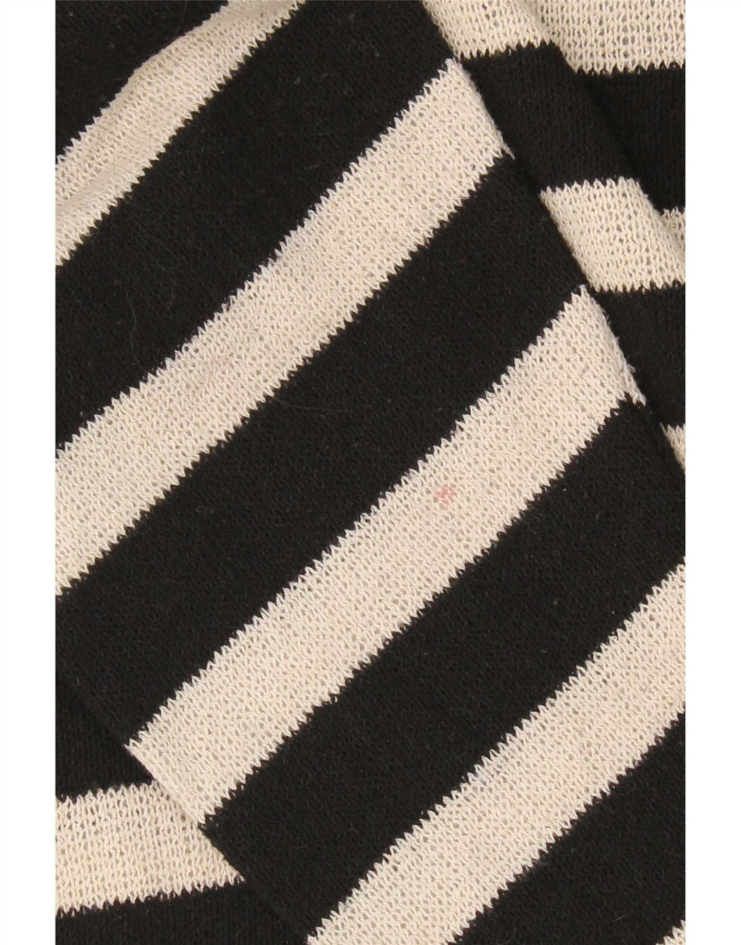 Maglione a collo alto oversize da donna Zara UK 10 piccolo a righe nere