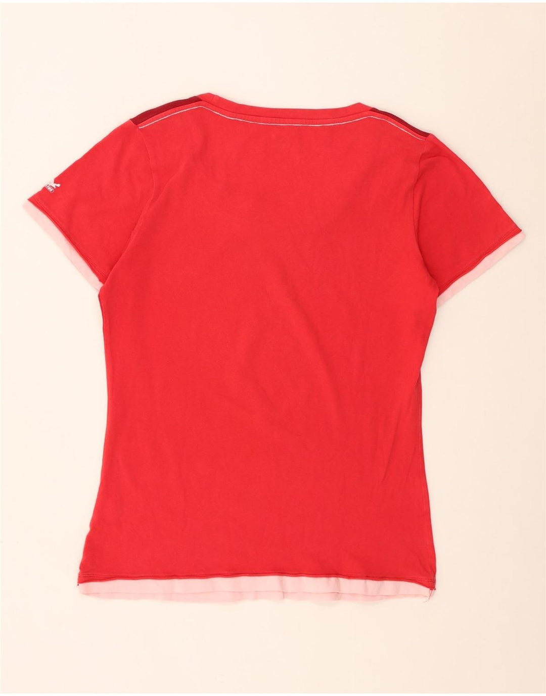 T-shirt da donna SALEWA Top UK 14 Medium Red Floral