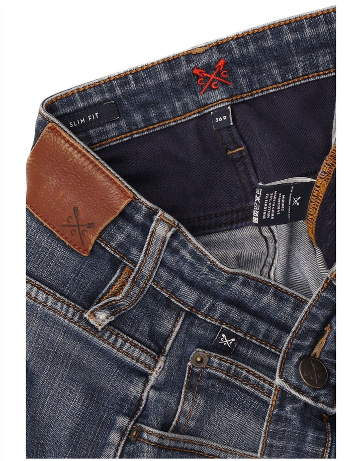 Crew Clothing Jeans slim da uomo W36 L31 cotone blu