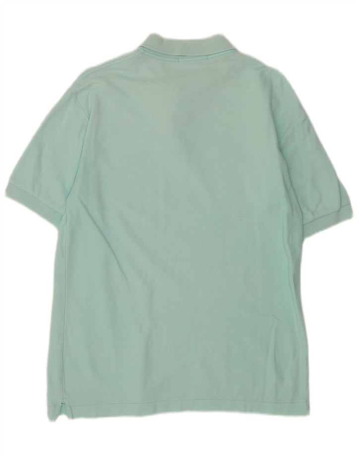 Polo da uomo Fila XS in cotone turchese