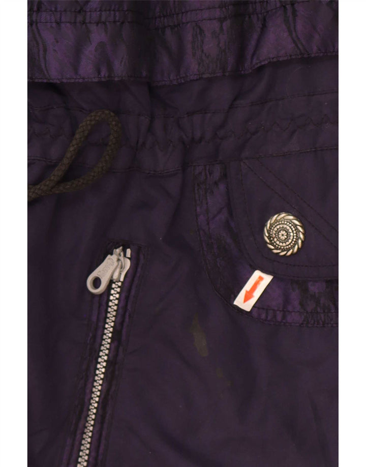 Giacca anorak oversize con cappuccio da donna Rodeo UK 16 grande poliestere viola