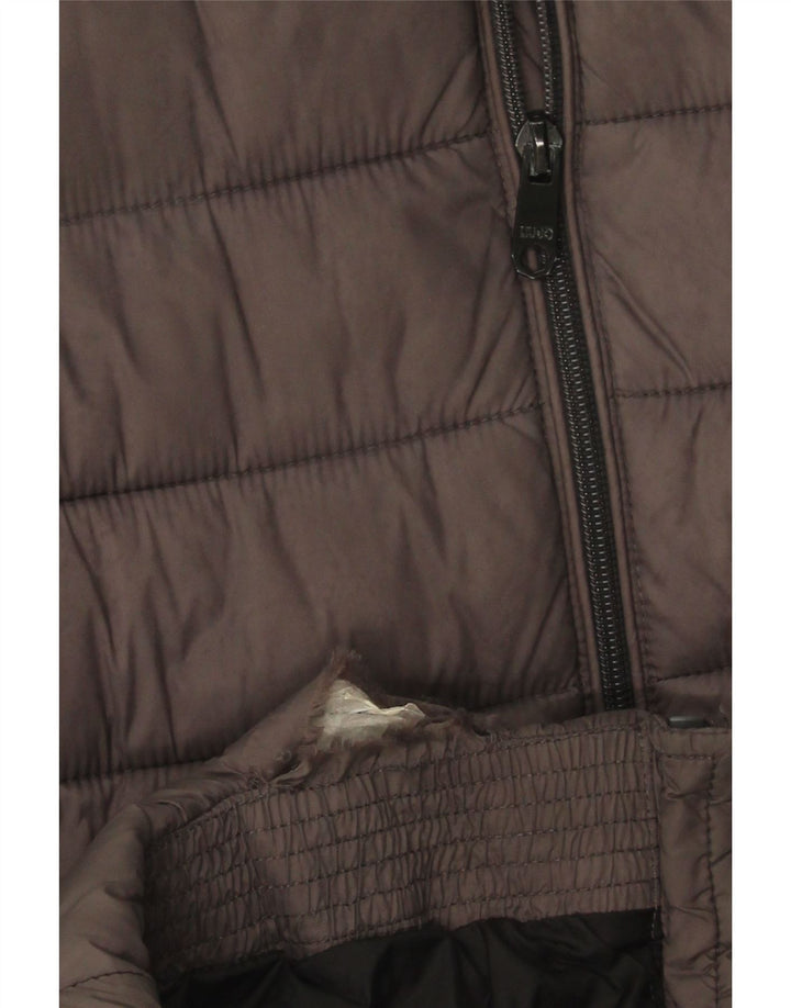 Giacca imbottita da uomo Liu Jo UK 40 Large in poliammide grigio