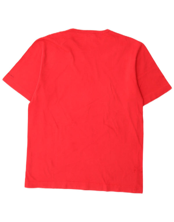 Maglietta da uomo Calvin Klein Jeans Top 2XL in cotone rosso
