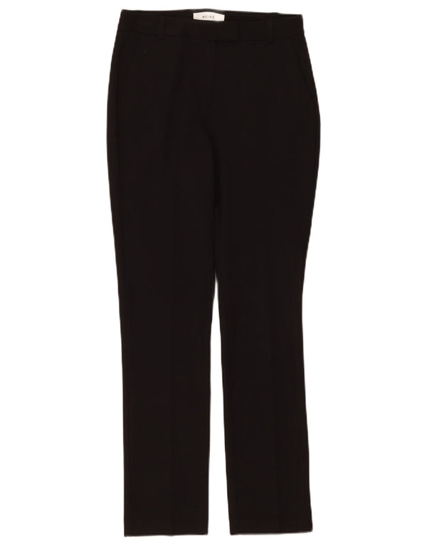 Pantaloni chino slim fit da donna Reiss UK 4 XS W26 L29 poliestere nero
