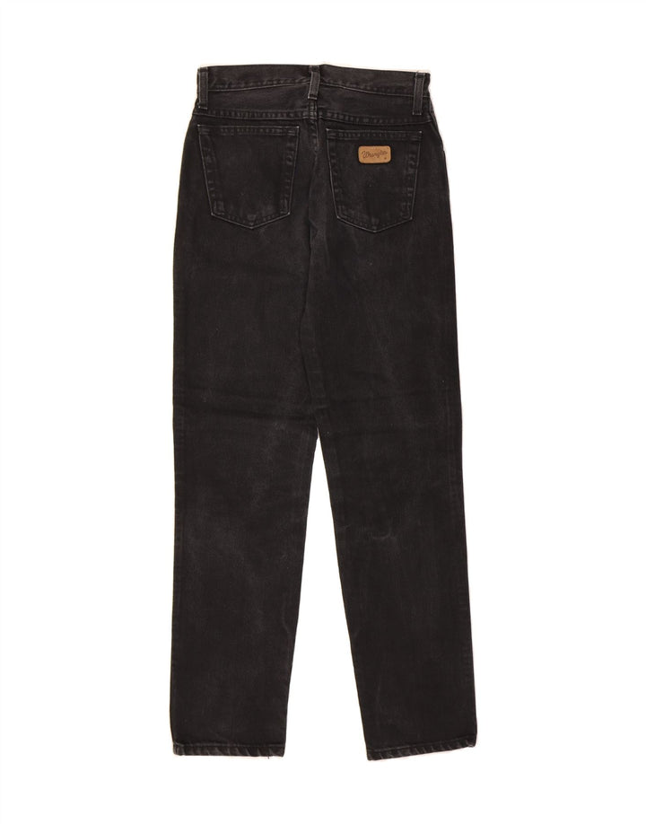 WRANGLER Womens Texas Straight Jeans W27 L30 Grey Cotton Vintage Wrangler and Second-Hand Wrangler from Messina Hembry 