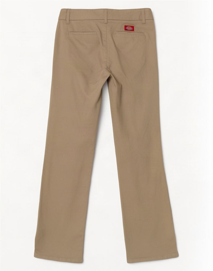Dickies Pantaloni casual bootcut da donna US 7 medi W30 L31 Cotone beige