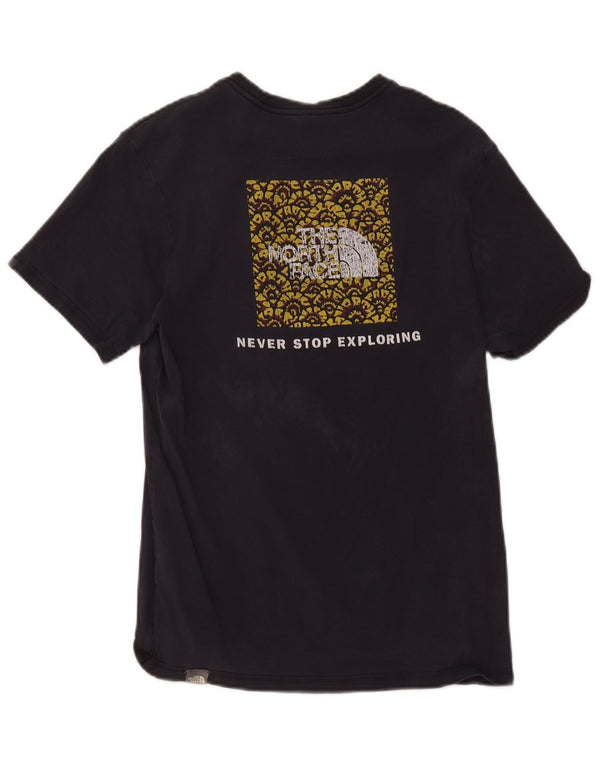 T-shirt grafica da uomo The North Face Top Small in cotone blu navy