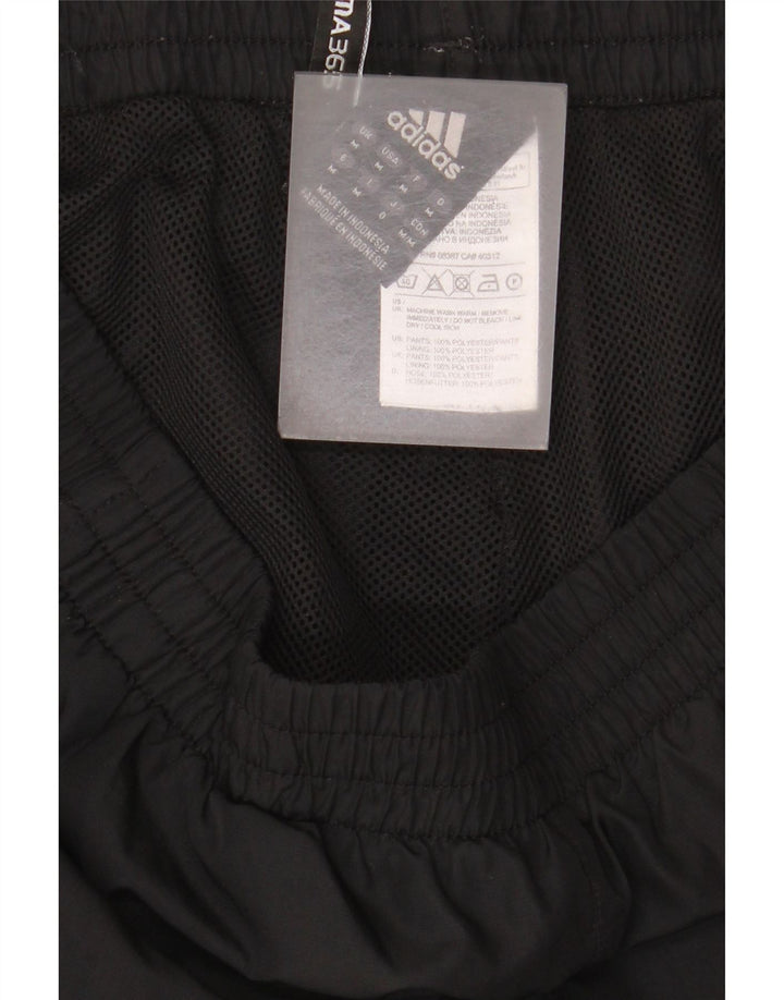 Pantaloni da tuta Adidas Clima 365 da uomo medio poliestere nero