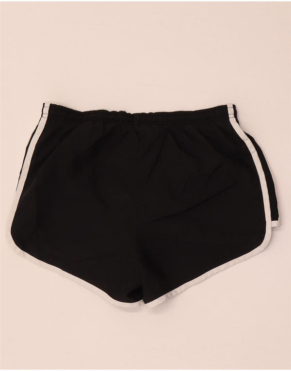 Pantaloncini sportivi Nike Dri Fit da donna UK 14 Medium Black Colourblock
