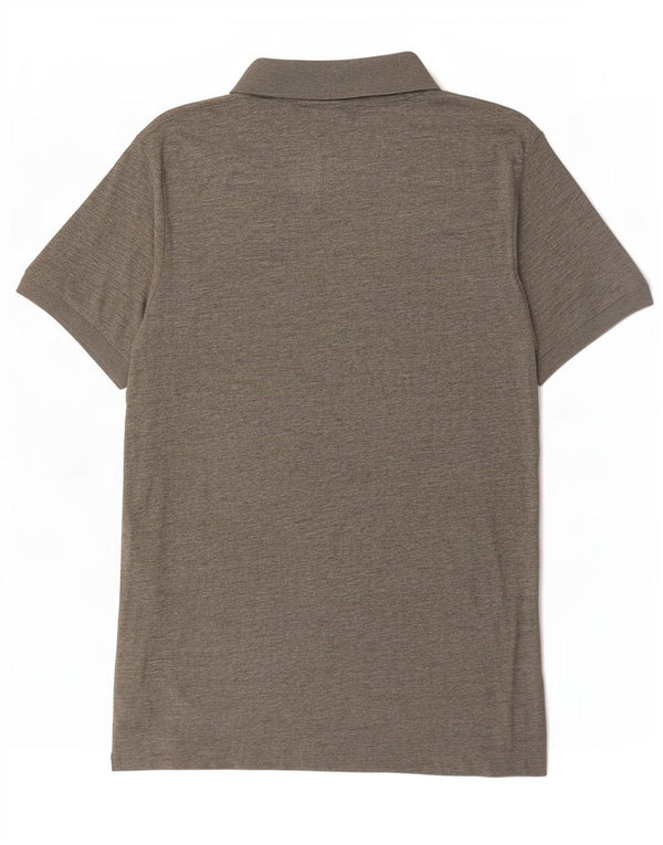 Polo da uomo French Connection grande in cotone grigio