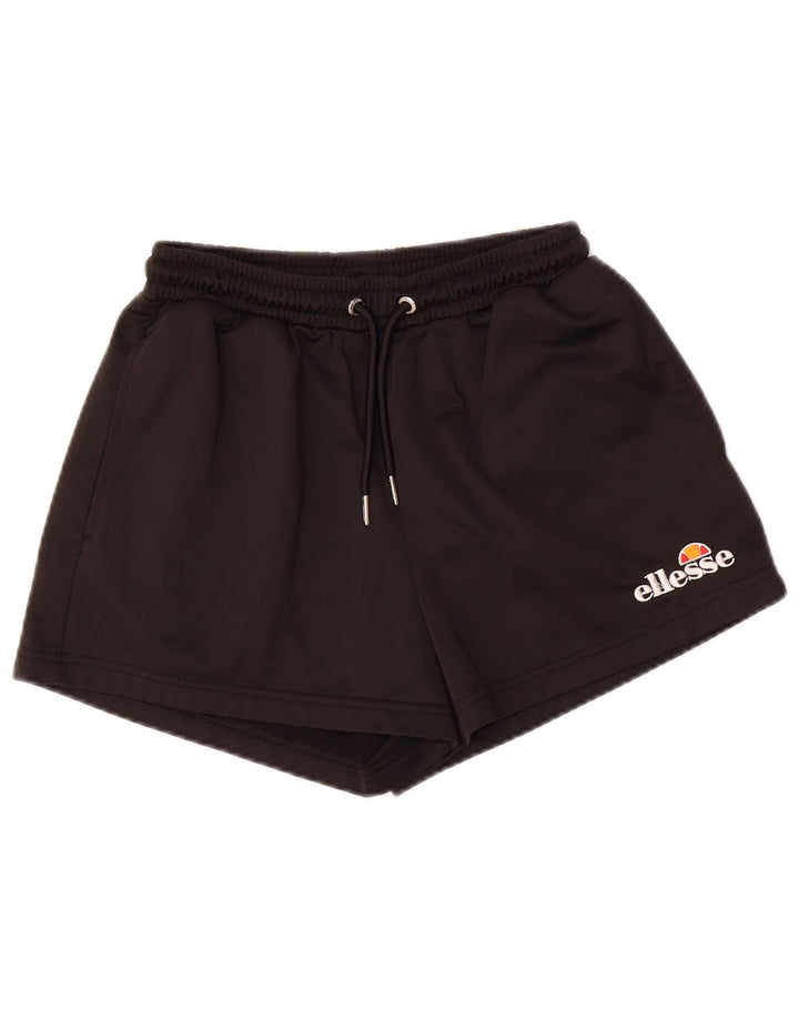 Pantaloncini sportivi da donna Ellesse UK 10 piccoli poliestere nero