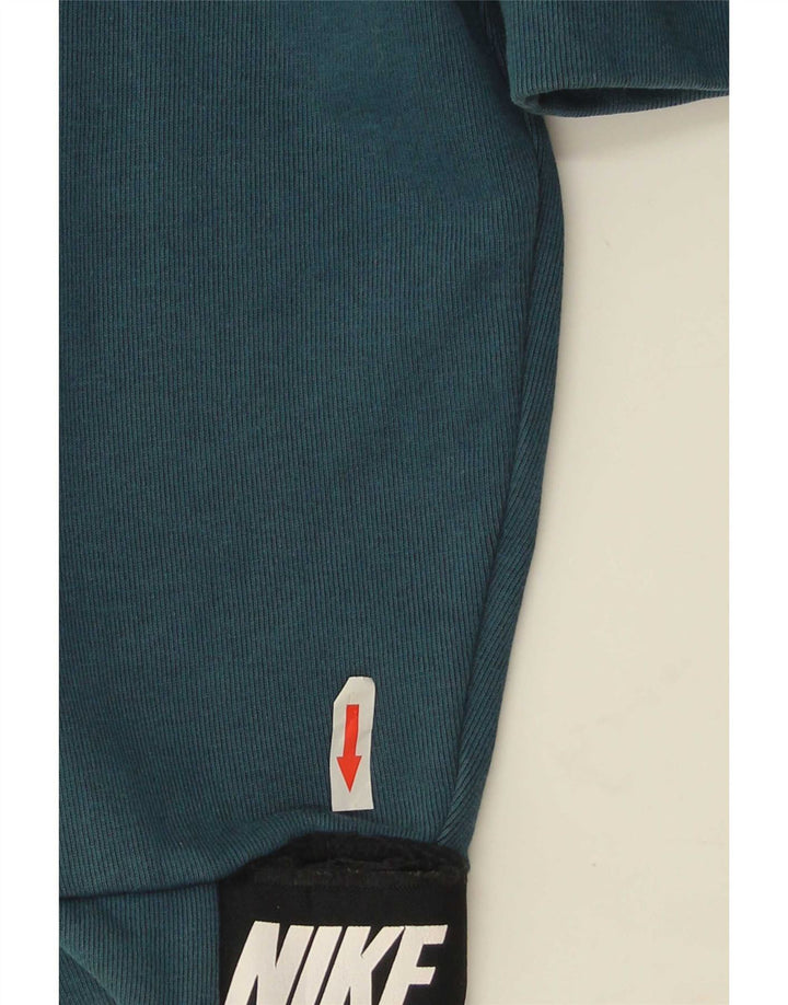 Felpa da uomo Nike Felpa grande color block blu