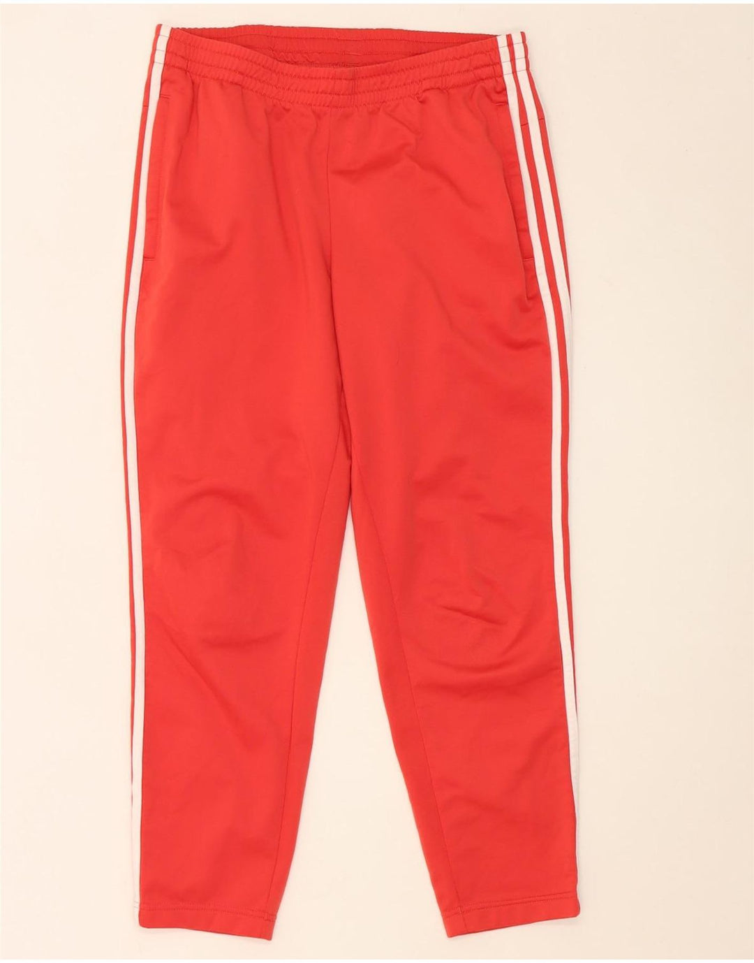 Pantaloni della tuta da donna Adidas UK 16/18 Large Arancioni