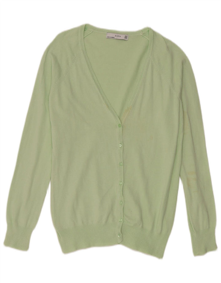 Maglione cardigan da donna Zara UK 18 XL verde