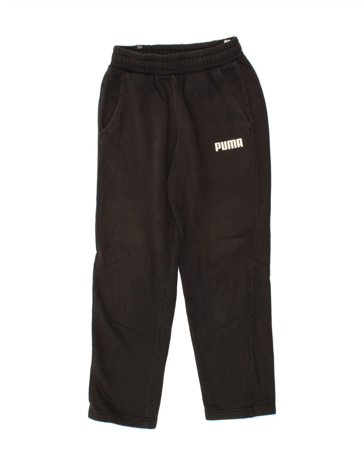 PUMA Mens Graphic Tracksuit Trousers XS  Black Cotton Vintage Puma and Second-Hand Puma from Messina Hembry 