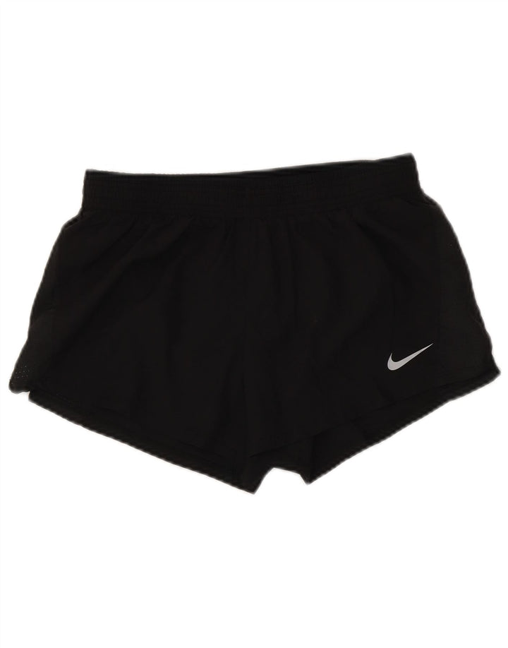 Pantaloncini sportivi Nike Dri Fit da uomo, poliestere medio nero