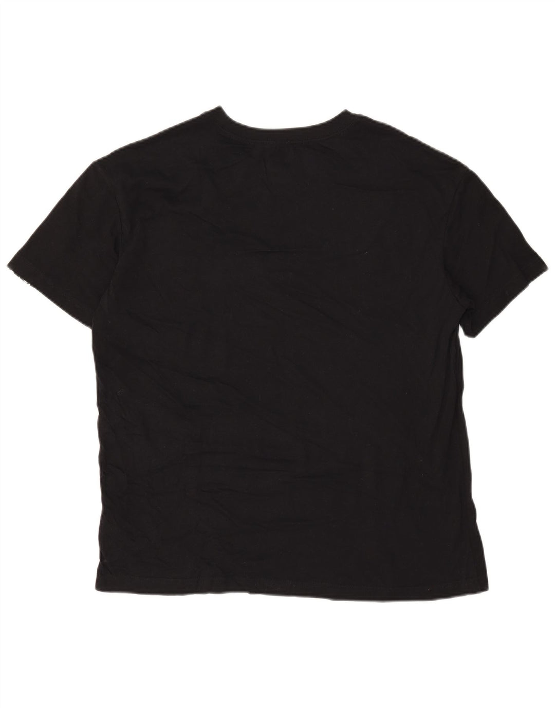 T-shirt grafica da uomo Nike Top in cotone nero medio