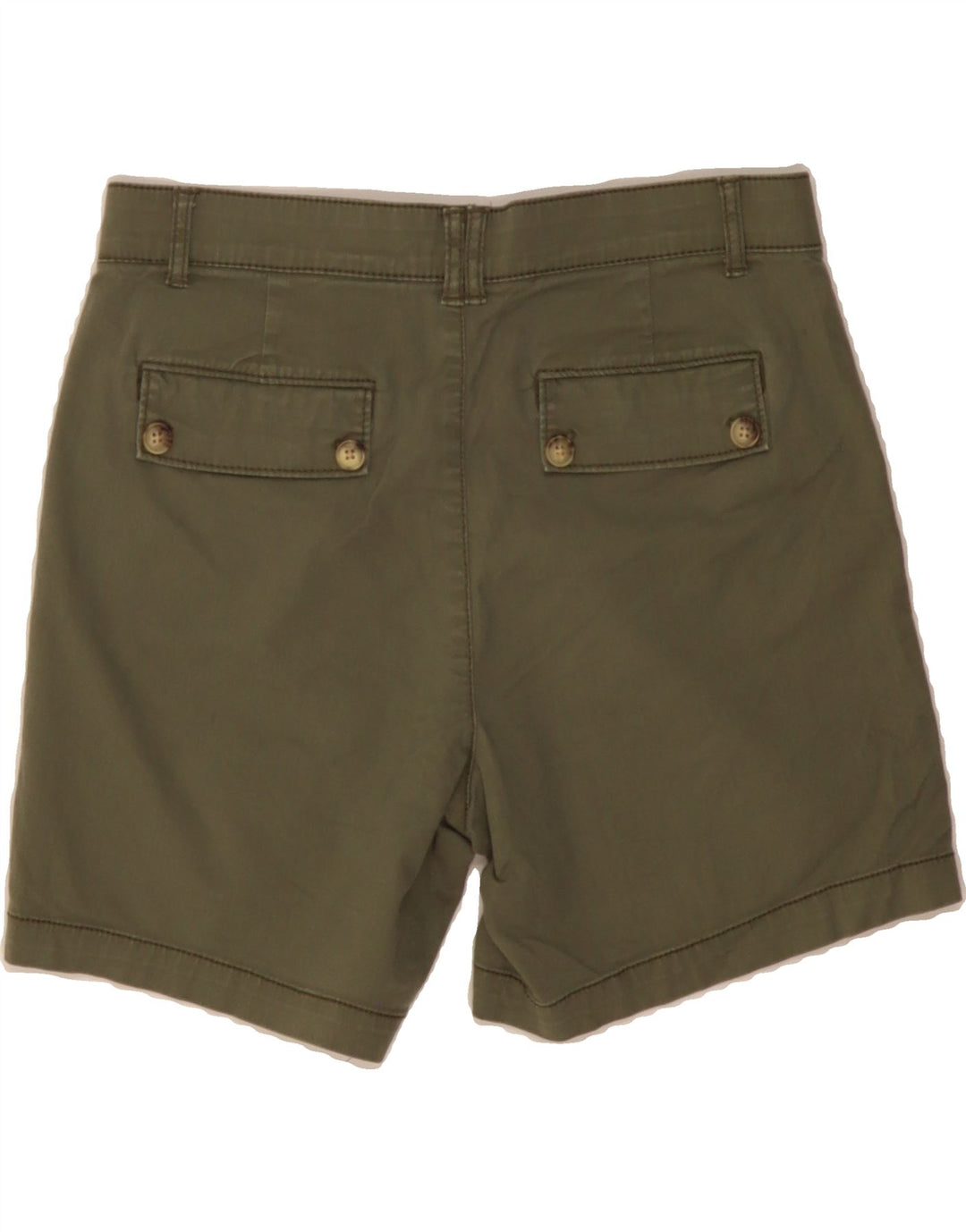 DOCKERS Womens Casual Shorts US 4 Small W28 Green Cotton Vintage Dockers and Second-Hand Dockers from Messina Hembry 