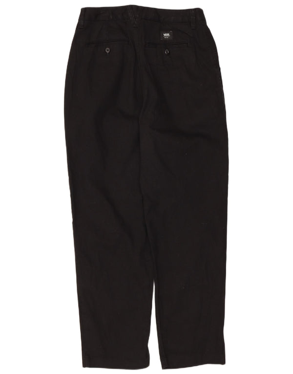 Pantaloni chino affusolati da donna VANS W28 L27 cotone nero